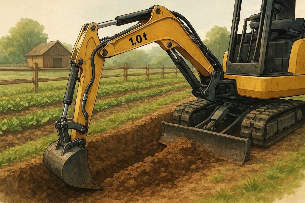 SeekMach 10ECO 1.0‑Ton Mini Excavator