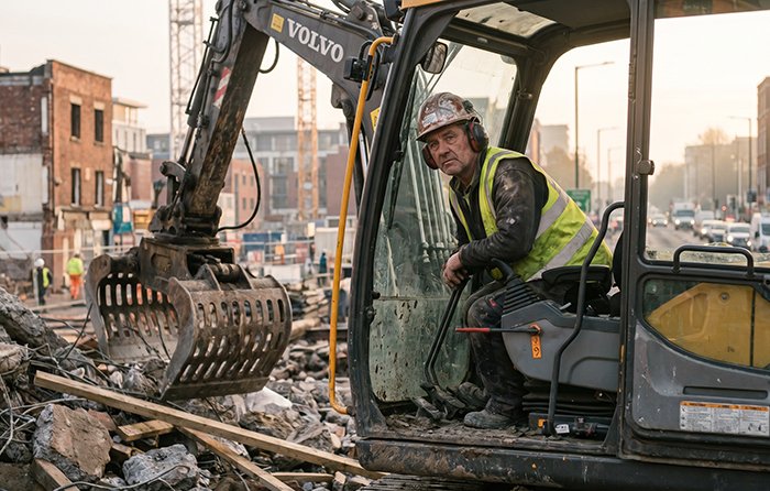 excavator application solutions for urban construction