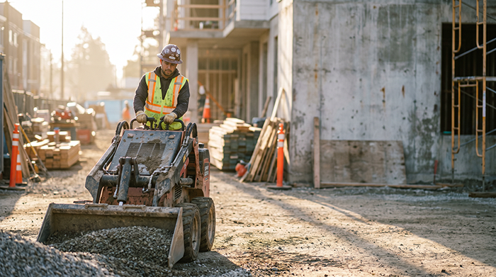 heavy duty mini skid steer