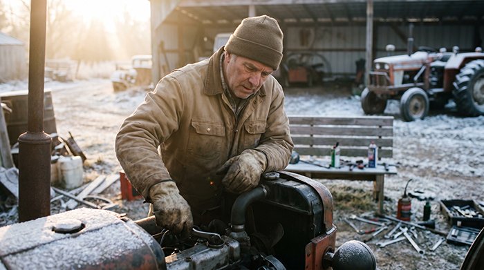 heavy machinery winterization