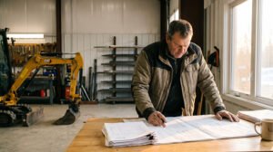 how many hours per year to justify buying an excavator