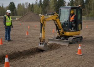 mini excavator operating tips featured image for SeekMach machinery guide