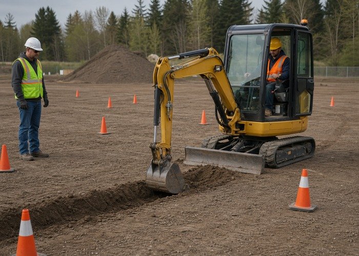 mini excavator operating tips featured image for SeekMach machinery guide