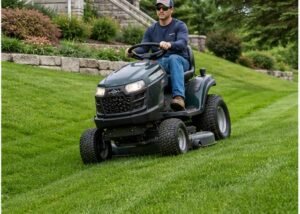 zero-turn vs riding lawn mower featured image for SeekMach machinery guide