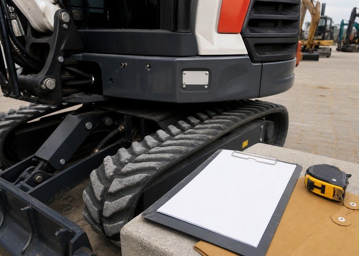 mini excavator delivered cost Italy detail inspection