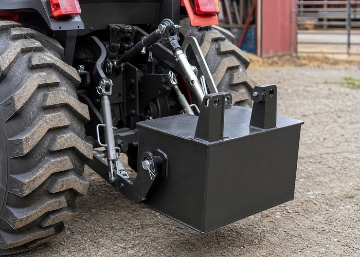 compact tractor ballast for loader tractor ballast box setup