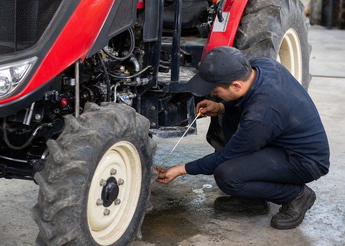 used compact tractor inspection checklist field verification