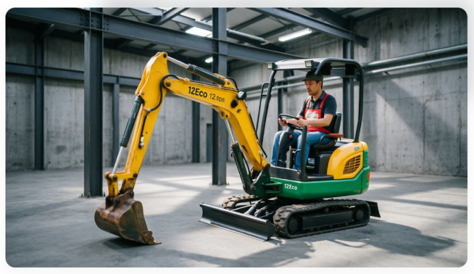 SeekMach mini excavator for construction farming landscaping and dealer export