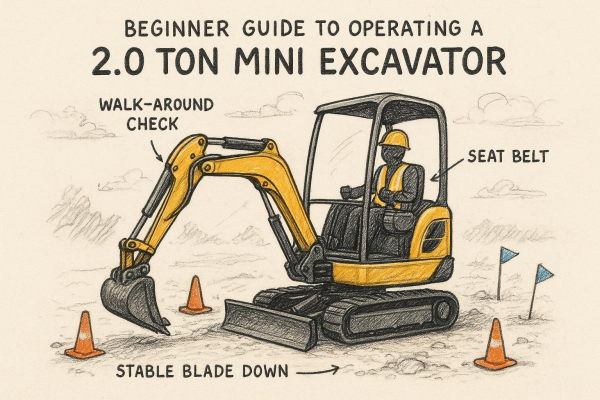 2.0 Ton Excavator
