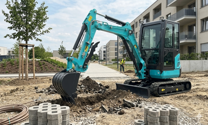 SeekMach mini excavator for construction farming landscaping and dealer export
