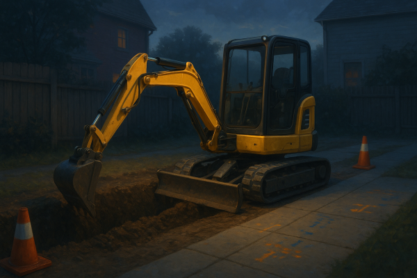 SeekMach mini excavator for construction farming landscaping and dealer export