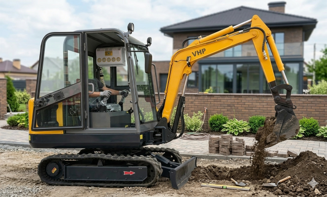 SeekMach mini excavator for construction farming landscaping and dealer export