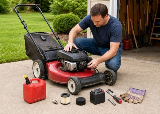 lawn mower won't start image for SeekMach machinery guide
