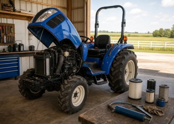 compact tractor maintenance schedule featured image for SeekMach machinery guide