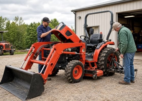 used tractor inspection checklist image for SeekMach machinery guide