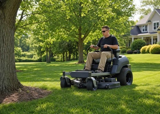 electric zero turn mower buying guide featured image for SeekMach machinery guide