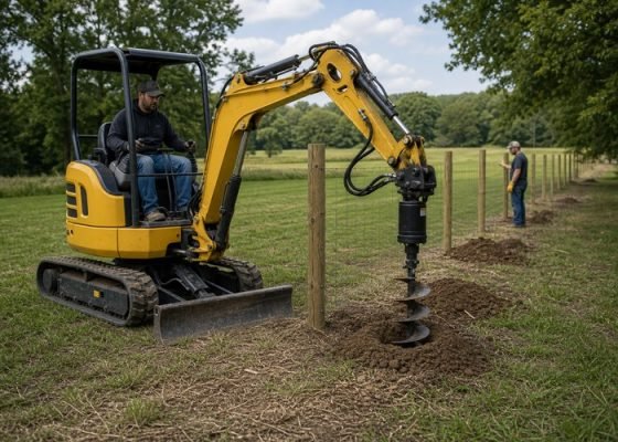 mini excavator auger attachment featured image for SeekMach machinery guide