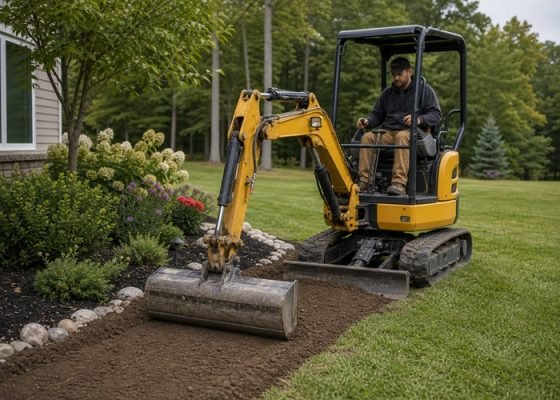 mini excavator grading bucket featured image for SeekMach machinery guide