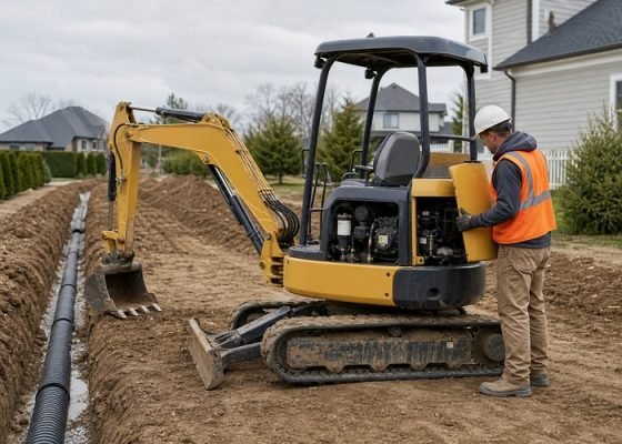 mini excavator loses power featured image for SeekMach machinery guide