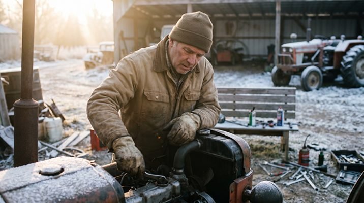 heavy machinery winterization
