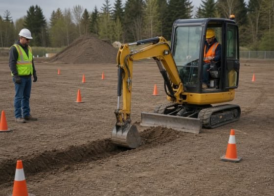 mini excavator operating tips featured image for SeekMach machinery guide