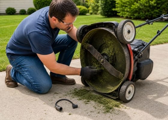 lawn mower maintenance checklist featured image for SeekMach machinery guide