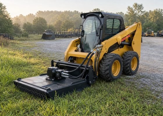 skid steer hydraulic flow guide featured image for SeekMach machinery guide