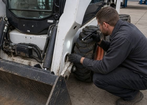 skid steer maintenance checklist featured image for SeekMach machinery guide