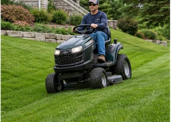 zero-turn vs riding lawn mower featured image for SeekMach machinery guide